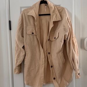 Free People Tan Jacket